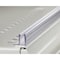 Kinter Clear Plastic Shelf Divider 7/16 in. H X 1/2 in. W X 47-3/4 in. L 10 pk 108767-ACE - alternate 1